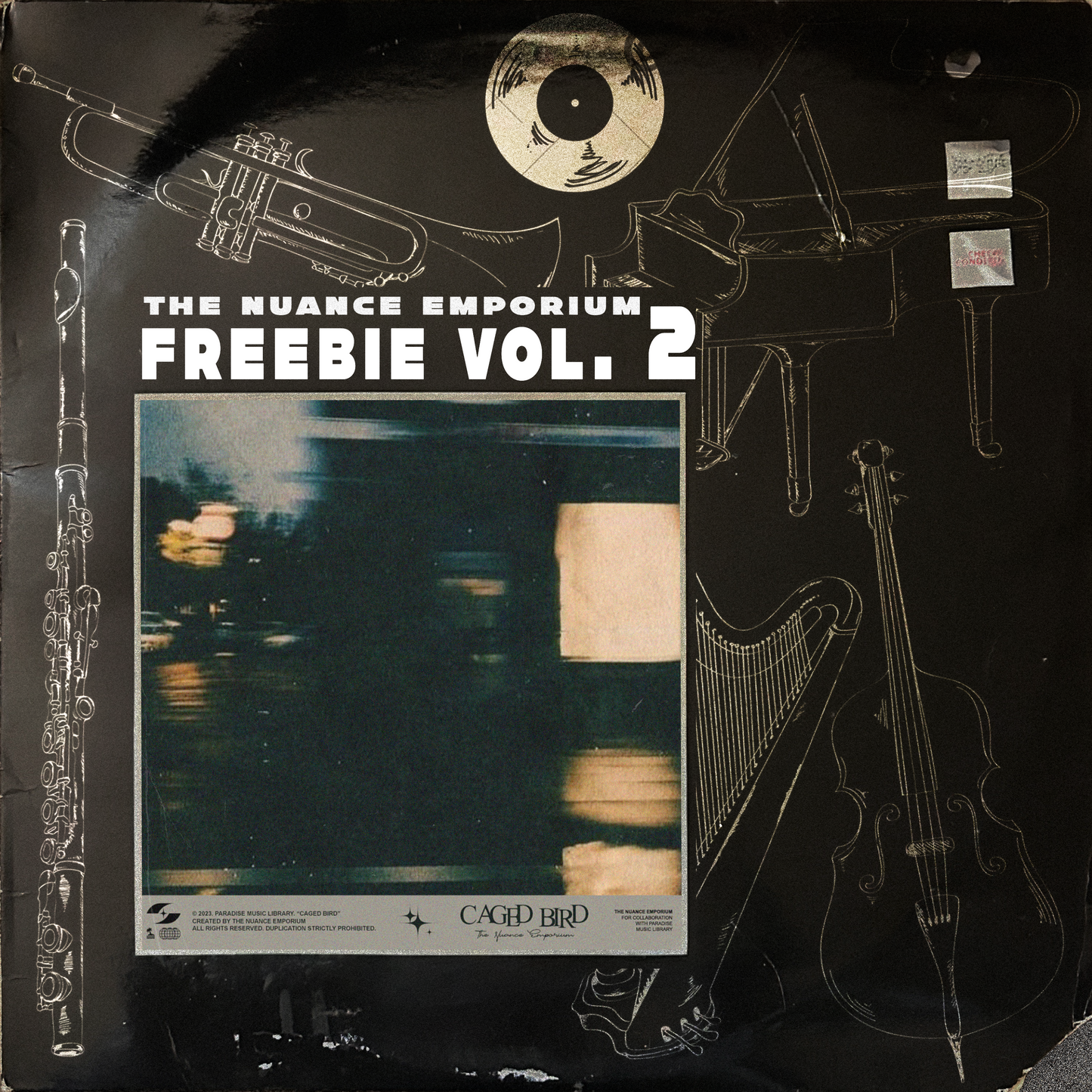 (FREEBIE 002) THE NUANCE EMPORIUM - Caged Bird